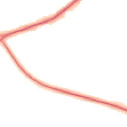 Night-time road noise heatmap for CH3 8ND