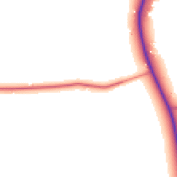 Daytime road noise heatmap for CH3 9AN