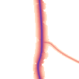 Daytime road noise heatmap for CH3 9AU