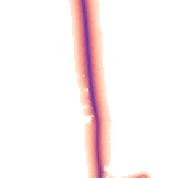Daytime road noise heatmap for CH3 9EB