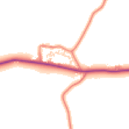 Daytime road noise heatmap for CH3 9ER