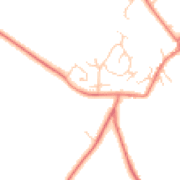 Daytime road noise heatmap for CH3 9EZ