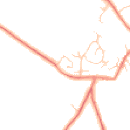 Daytime road noise heatmap for CH3 9FL