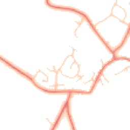 Daytime road noise heatmap for CH3 9HA