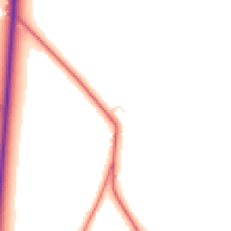 Daytime road noise heatmap for CH3 9JJ