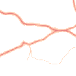 Daytime road noise heatmap for CH3 9NX
