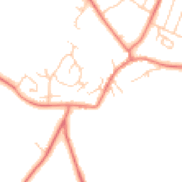 Daytime road noise heatmap for CH3 9PP