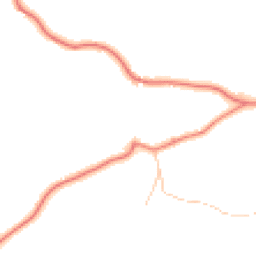 Daytime road noise heatmap for CH3 9PY