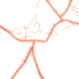 Daytime road noise heatmap for CH3 9QA