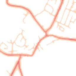 Daytime road noise heatmap for CH3 9QE