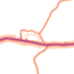Daytime road noise heatmap for CH3 9SL