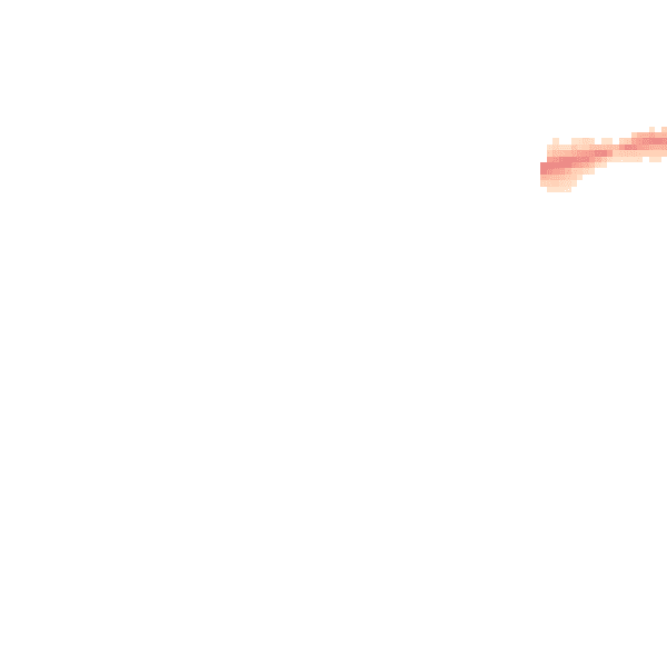 Night-time road noise heatmap for CH4 8LT