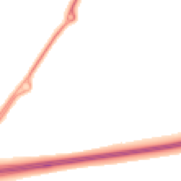 Night-time road noise heatmap for CH4 9QP