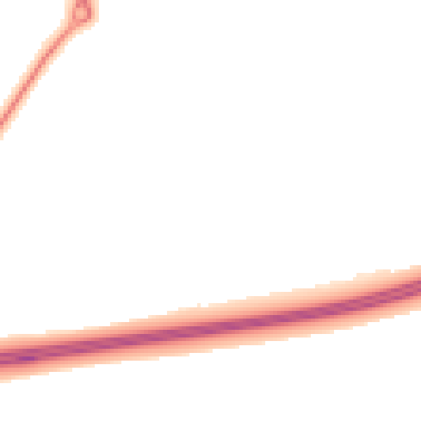 Night-time road noise heatmap for CH4 9QQ