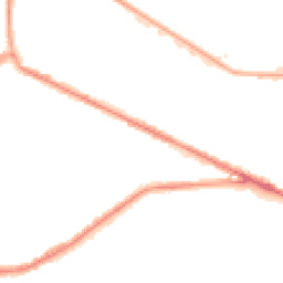 Night-time road noise heatmap for CH41 0AN