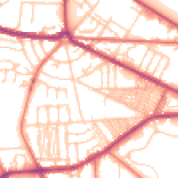 Daytime road noise heatmap for CH41 0AT