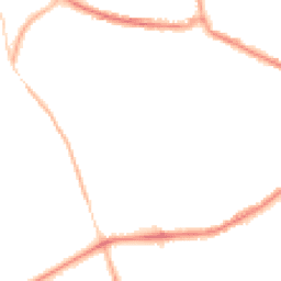 Night-time road noise heatmap for CH41 0DL