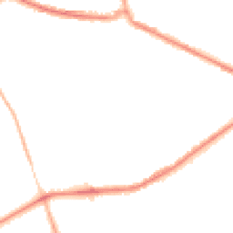 Night-time road noise heatmap for CH41 0EA