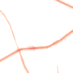 Night-time road noise heatmap for CH41 0EE