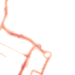 Night-time road noise heatmap for CH41 1AW