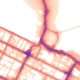 Daytime road noise heatmap for CH41 1BP