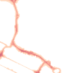 Night-time road noise heatmap for CH41 1LF