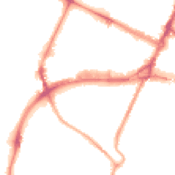 Night-time road noise heatmap for CH41 2SJ