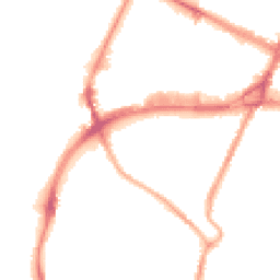 Night-time road noise heatmap for CH41 2SX