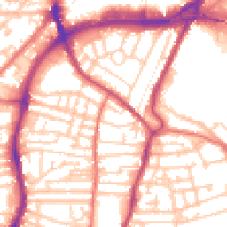 Daytime road noise heatmap for CH41 2TB