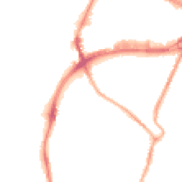 Night-time road noise heatmap for CH41 2TD