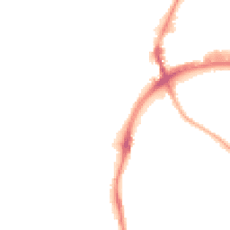 Night-time road noise heatmap for CH41 2TS