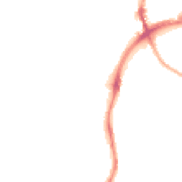 Night-time road noise heatmap for CH41 2UP