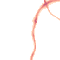 Night-time road noise heatmap for CH41 2UT