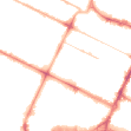 Night-time road noise heatmap for CH41 3HU