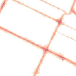 Night-time road noise heatmap for CH41 3JQ