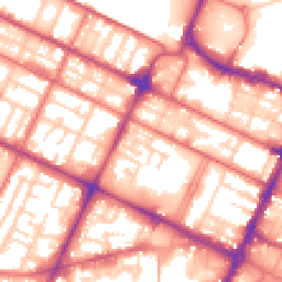 Daytime road noise heatmap for CH41 3JU