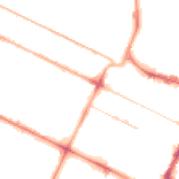 Night-time road noise heatmap for CH41 3PB