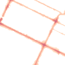 Night-time road noise heatmap for CH41 3RL