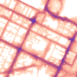 Daytime road noise heatmap for CH41 3RT