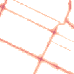 Night-time road noise heatmap for CH41 3SD
