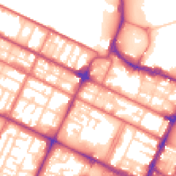 Daytime road noise heatmap for CH41 3SG