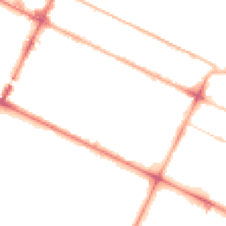 Night-time road noise heatmap for CH41 3SR