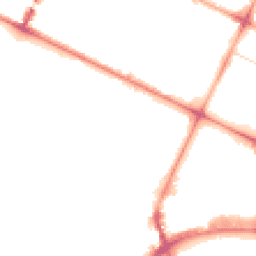 Night-time road noise heatmap for CH41 4BG