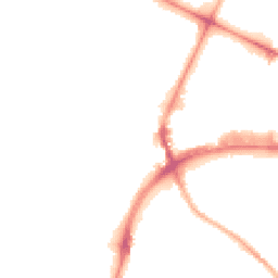 Night-time road noise heatmap for CH41 4BY