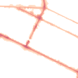 Night-time road noise heatmap for CH41 4HW