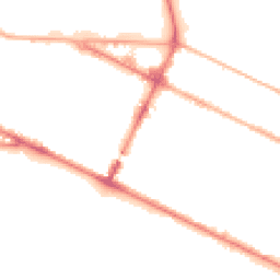 Night-time road noise heatmap for CH41 4JJ