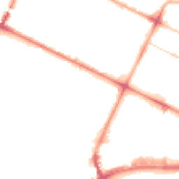 Night-time road noise heatmap for CH41 4NA