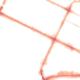 Night-time road noise heatmap for CH41 4NB