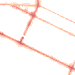 Night-time road noise heatmap for CH41 4NZ