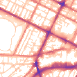 Daytime road noise heatmap for CH41 4PG
